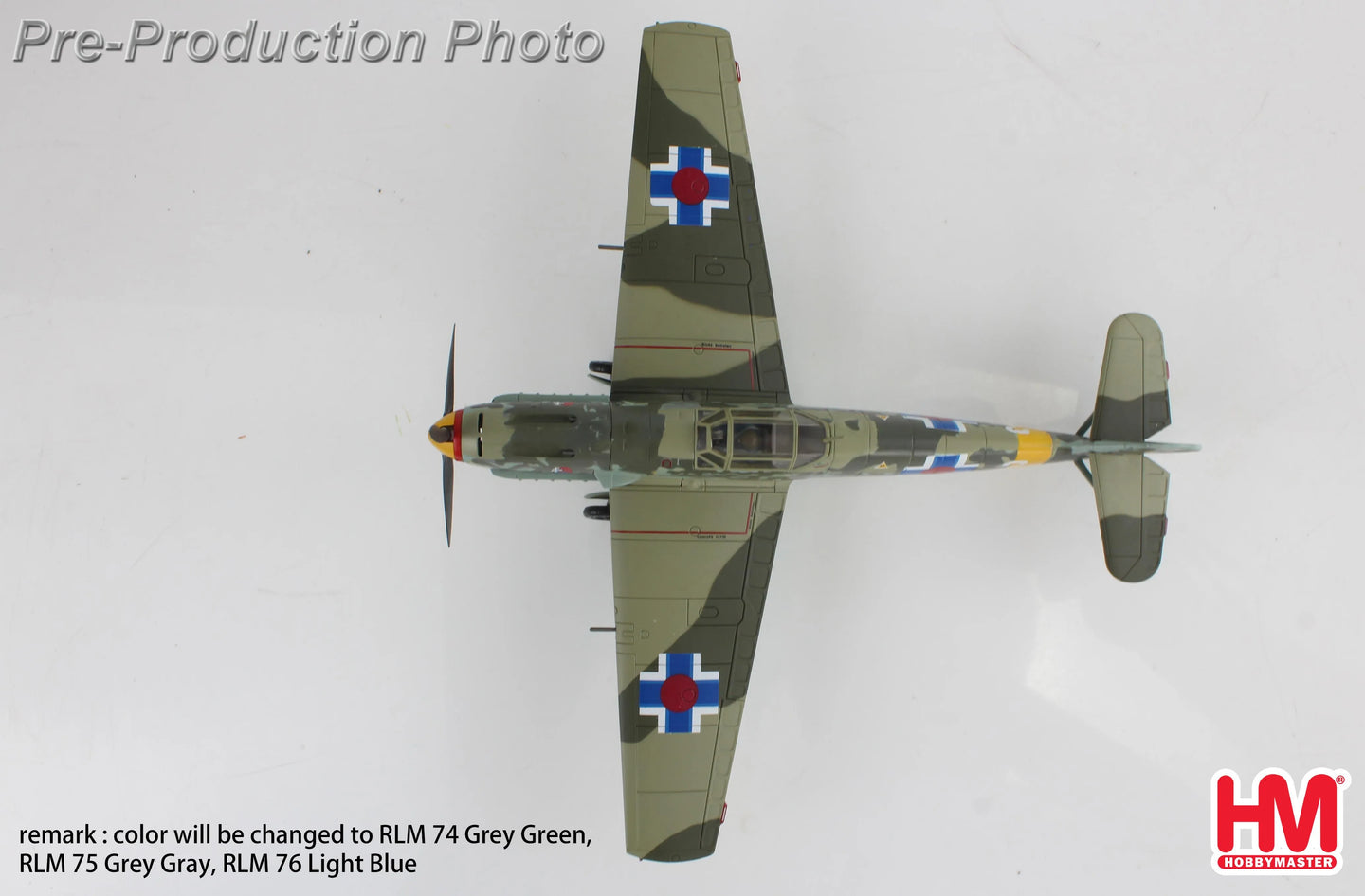 HOBBY MASTER BF 109E-3 JAN "REZNAK WHITE2" 13(SLOW)/JG 52 KRASNODAR JANUARY 1943